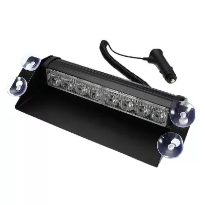 Stroboscop LED auto parbriz COB rosu albastru