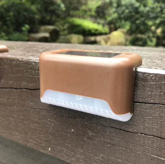 Set 4x Lumini Solare LED pentru Trepte, Scari