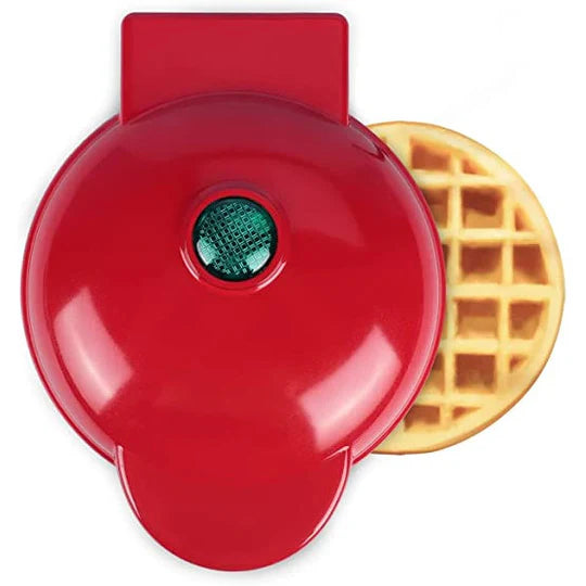 Mini Aparat pentru Preparat Waffe sau Gofre, 350W, Placi antiaderente