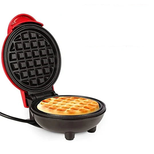 Mini Aparat pentru Preparat Waffe sau Gofre, 350W, Placi antiaderente