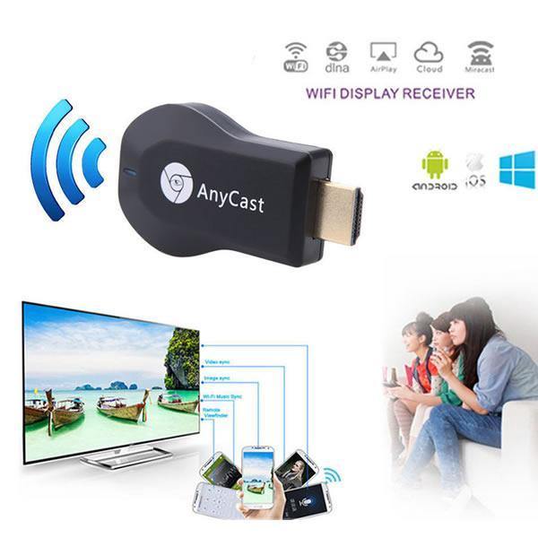 Telefonul devine TV: Anycast Dongle M9 Plus HDMI