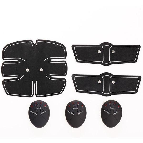 Kit fitness electrostimulare musculara si tonifiere, 5 dispozitive, Renkai RK-8861