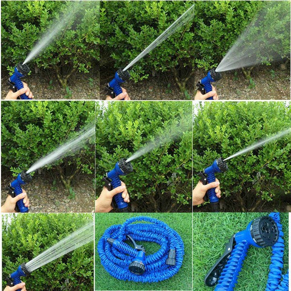 Furtun Extensibil de Gradina, 60/45/30m + Pistol de udat, Magic Hose