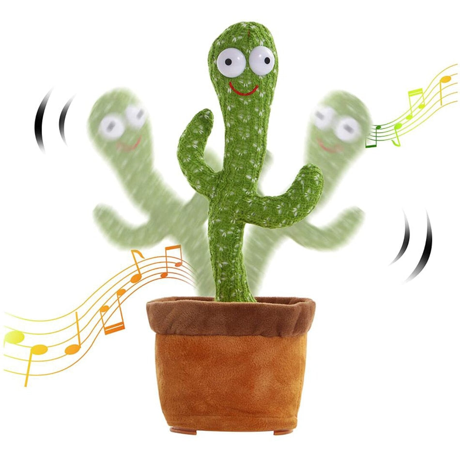 Jucarie cactus, canta, danseaza si imita cuvinte