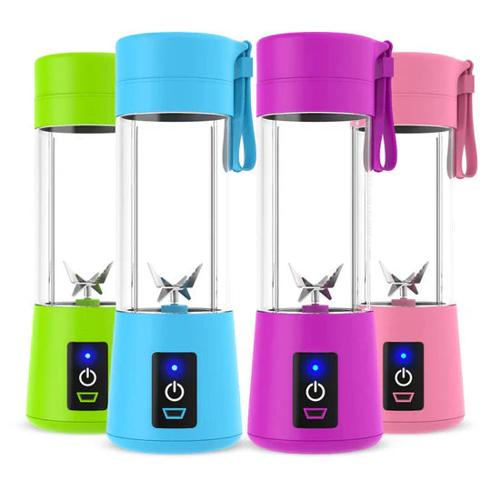 Blender, Shaker Portabil Reincarcabil USB, Capacitate 380 ml