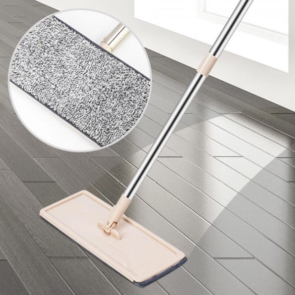 Mop profesional cu doua cuve de spalare si uscare + 2 rezerve cadou