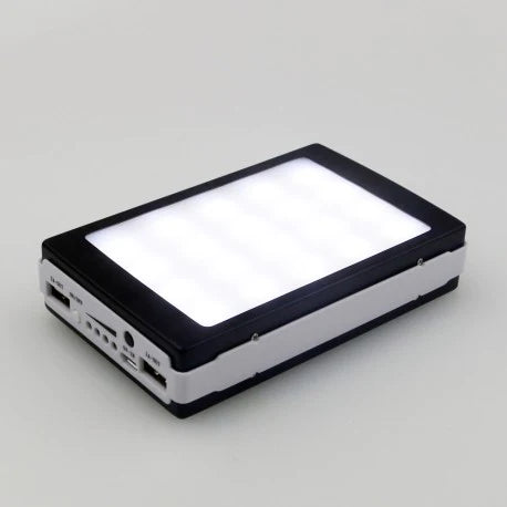 Baterie externa solara cu lanterna LED, 5000 mah